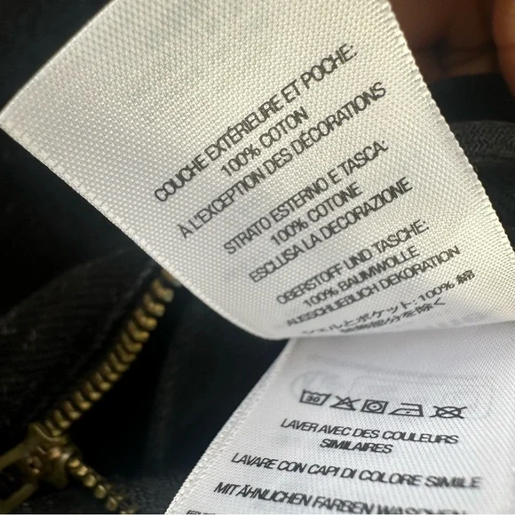 SUPREME Shorts Men 32 Denim Jeans Jorts Logo Streetwear Black - Picture 11 of 12